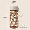 image:imageBentgo Kids Water Bottle LeakProof Bite amp Sip Spout 15 fl oz  PFAS amp BPAFree ShatterResistant Carry Handle Lightweight TopRack Dishwasher Safe Ballet amp BowsSpots and Dots