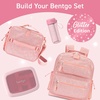 image:imageBentgo Kids Water Bottle LeakProof Bite amp Sip Spout 15 fl oz  PFAS amp BPAFree ShatterResistant Carry Handle Lightweight TopRack Dishwasher Safe Ballet amp BowsPetal Pink
