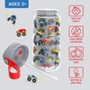 image:imageBentgo Kids Water Bottle LeakProof Bite amp Sip Spout 15 fl oz  PFAS amp BPAFree ShatterResistant Carry Handle Lightweight TopRack Dishwasher Safe Spots amp DotsTrucks
