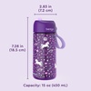 image:imageBentgo Kids Water Bottle LeakProof Bite amp Sip Spout 15 fl oz  PFAS amp BPAFree ShatterResistant Carry Handle Lightweight TopRack Dishwasher Safe Spots amp DotsUnicorn