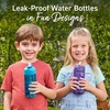 image:imageBentgo Kids Water Bottle LeakProof Bite amp Sip Spout 15 fl oz  PFAS amp BPAFree ShatterResistant Carry Handle Lightweight TopRack Dishwasher Safe Spots amp DotsUnicorn