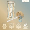 image:imageBentgo Kids Water Bottle LeakProof Bite amp Sip Spout 15 fl oz  PFAS amp BPAFree ShatterResistant Carry Handle Lightweight TopRack Dishwasher Safe Spots amp DotsWavy