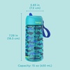 image:imageBentgo Kids Water Bottle LeakProof Bite amp Sip Spout 15 fl oz  PFAS amp BPAFree ShatterResistant Carry Handle Lightweight TopRack Dishwasher Safe Spots amp DotsShark