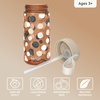image:imageBentgo Kids Water Bottle LeakProof Bite amp Sip Spout 15 fl oz  PFAS amp BPAFree ShatterResistant Carry Handle Lightweight TopRack Dishwasher Safe Spots amp DotsSpots and Dots
