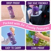 image:imageBentgo Kids Water Bottle LeakProof Bite amp Sip Spout 15 fl oz  PFAS amp BPAFree ShatterResistant Carry Handle Lightweight TopRack Dishwasher Safe Spots amp DotsUnicorn
