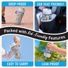 image:imageBentgo Kids Water Bottle LeakProof Bite amp Sip Spout 15 fl oz  PFAS amp BPAFree ShatterResistant Carry Handle Lightweight TopRack Dishwasher Safe Spots amp DotsRace Cars