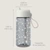 image:imageBentgo Kids Water Bottle LeakProof Bite amp Sip Spout 15 fl oz  PFAS amp BPAFree ShatterResistant Carry Handle Lightweight TopRack Dishwasher Safe Spots amp DotsStarry Sprinkle
