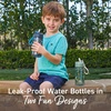 image:imageBentgo Kids Water Bottle LeakProof Bite amp Sip Spout 15 fl oz  PFAS amp BPAFree ShatterResistant Carry Handle Lightweight TopRack Dishwasher Safe Spots amp DotsDinosaur  Dino Fossils