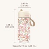 image:imageBentgo Kids Water Bottle LeakProof Bite amp Sip Spout 15 fl oz  PFAS amp BPAFree ShatterResistant Carry Handle Lightweight TopRack Dishwasher Safe Spots amp DotsCowgirl Dreams
