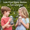 image:imageBentgo Kids Water Bottle LeakProof Bite amp Sip Spout 15 fl oz  PFAS amp BPAFree ShatterResistant Carry Handle Lightweight TopRack Dishwasher Safe Spots amp DotsRace Cars