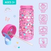 image:imageBentgo Kids Water Bottle LeakProof Bite amp Sip Spout 15 fl oz  PFAS amp BPAFree ShatterResistant Carry Handle Lightweight TopRack Dishwasher Safe Spots amp DotsRainbows and Butterflies