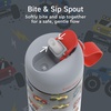 image:imageBentgo Kids Water Bottle LeakProof Bite amp Sip Spout 15 fl oz  PFAS amp BPAFree ShatterResistant Carry Handle Lightweight TopRack Dishwasher Safe Spots amp DotsTrucks