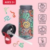 image:imageBentgo Kids Water Bottle LeakProof Bite amp Sip Spout 15 fl oz  PFAS amp BPAFree ShatterResistant Carry Handle Lightweight TopRack Dishwasher Safe Spots amp DotsSssnakes