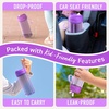 image:imageBentgo Kids Water Bottle LeakProof Bite amp Sip Spout 15 fl oz  PFAS amp BPAFree ShatterResistant Carry Handle Lightweight TopRack Dishwasher Safe Spots amp DotsPurple