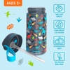 image:imageBentgo Kids Water Bottle LeakProof Bite amp Sip Spout 15 fl oz  PFAS amp BPAFree ShatterResistant Carry Handle Lightweight TopRack Dishwasher Safe Spots amp DotsDinosaur