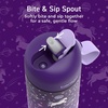 image:imageBentgo Kids Water Bottle LeakProof Bite amp Sip Spout 15 fl oz  PFAS amp BPAFree ShatterResistant Carry Handle Lightweight TopRack Dishwasher Safe Spots amp DotsUnicorn