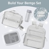 image:imageBentgo Kids Water Bottle LeakProof Bite amp Sip Spout 15 fl oz  PFAS amp BPAFree ShatterResistant Carry Handle Lightweight TopRack Dishwasher Safe Spots amp DotsGlitter Edition  Silver