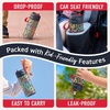 image:imageBentgo Kids Water Bottle LeakProof Bite amp Sip Spout 15 fl oz  PFAS amp BPAFree ShatterResistant Carry Handle Lightweight TopRack Dishwasher Safe Spots amp DotsSssnakes