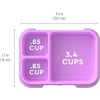 image:imageBentgo Pop Replacement Tray with Cover 4 Compartments BPAFree  5Cup Capacity Adjustable Divider Microwave amp Dishwasher Safe Kids 8 amp Teens Spring GreenBluePeriwinklePink