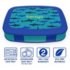 image:imageBentgo Prints Insulated Lunch Bag Set With Kids BentoStyle Lunch Box Shark
