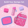 image:imageBentgo Sidekicks 2Pack Silicone Container Set  Dipping Sauce Cups for Condiments amp Small Snacks Reusable Durable amp LeakProof Liquid Storage Salad Dressing Container  26 oz Gray amp AquaLavender  Pink