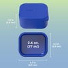 image:imageBentgo Sidekicks 2Pack Silicone Container Set  Dipping Sauce Cups for Condiments amp Small Snacks Reusable Durable amp LeakProof Liquid Storage Salad Dressing Container  26 oz Gray amp AquaBlue  Green