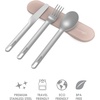 image:imageBentgo Stainless Steel Food Canister Rose Gold and Stainless Steel Utensils Set Rose