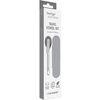 image:imageBentgo Stainless Steel Reusable Travel Utensil Set  3Piece Silverware Set with Carrying Case HighGrade Premium Steel BPAFree Case Ideal for Camping Office Use SandGray