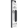 image:imageBentgo Stainless Steel Reusable Travel Utensil Set  3Piece Silverware Set with Carrying Case HighGrade Premium Steel BPAFree Case Ideal for Camping Office Use SandCarbon
