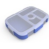 image:imageBentgo Kids Brights 5Compartment Meal Prep Tray with Transparent Cover  Bentgo Kids Brights 5Compartment Meal Prep Tray with Transparent Cover Citrus YellowViolet