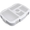 image:imageBentgo Kids Prints Tray with Transparent Cover 5Compartment BPAFree  Meal Prep Portion Control Transparent Lid Freshness Locking Clips Reusable Nature AdventureBug Buddies