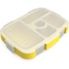 image:imageBentgo Kids Prints Tray with Transparent Cover 5Compartment BPAFree  Meal Prep Portion Control Transparent Lid Freshness Locking Clips Reusable Nature AdventureConstruction Trucks