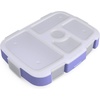 image:imageBentgo Kids Prints Tray with Transparent Cover 5Compartment BPAFree  Meal Prep Portion Control Transparent Lid Freshness Locking Clips Reusable Nature AdventureCarousel Unicorns