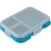 image:imageBentgo Pop Replacement Tray with Cover 4 Compartments BPAFree  5Cup Capacity Adjustable Divider Microwave amp Dishwasher Safe Kids 8 amp Teens Spring GreenBlueFlame RedTurquoise