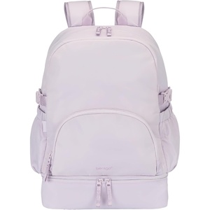 image:imageBentgo 2in1 Adult Backpack amp Insulated Lunch Bag  Lightweight WaterResistant Travel Backpack Laptop Sleeve amp Trolley Sleeve for Work amp Everyday Use LavenderLavender