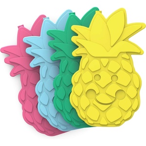 image:imageBentgo Buddies Reusable Ice Packs for Kids  Slim Design for Lunch Boxes Lunch Bags and Coolers Quick Freeze PFAS and BPAFree Multicolored 4Pack DinosaurTropical