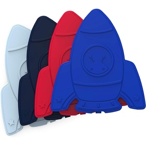 image:imageBentgo Buddies Reusable Ice Packs for Kids  Slim Design for Lunch Boxes Lunch Bags and Coolers Quick Freeze PFAS and BPAFree Multicolored 4Pack DinosaurRocket