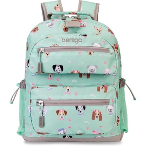 image:imageBentgo Kids Print Durable amp WaterResistant BackpackPuppy Love