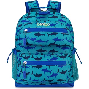 image:imageBentgo Kids Print Durable amp WaterResistant BackpackShark