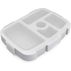 image:imageBentgo Kids Replacement Tray with Transparent Cover 5 Compartments  BuiltIn Portion Control BPAFree Fits Bentgo Kids Lunch Box Confetti Edition  Abyss BlueGlitter Edition  Silver