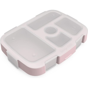 image:imageBentgo Kids Replacement Tray with Transparent Cover 5 Compartments  BuiltIn Portion Control BPAFree Fits Bentgo Kids Lunch Box Confetti Edition  Abyss BlueGlitter Edition  Petal Pink