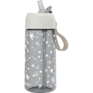 image:imageBentgo Kids Water Bottle LeakProof Bite amp Sip Spout 15 fl oz  PFAS amp BPAFree ShatterResistant Carry Handle Lightweight TopRack Dishwasher Safe Spots amp DotsStarry Sprinkle