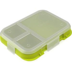 image:imageBentgo Pop Replacement Tray with Cover 4 Compartments BPAFree  5Cup Capacity Adjustable Divider Microwave amp Dishwasher Safe Kids 8 amp Teens Spring GreenBlueNavy BlueChartreuse