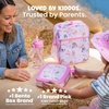 image:imageBentgo  BLUEY 3Piece Kids Lunch Set LeakProof Bento Box  Insulated Lunch Bag 15 fl oz Water Bottle PFAS amp BPAFree Ages 3 Hearts amp CraftsHearts  Crafts