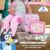 image:imageBentgo  BLUEY 3Piece Kids Lunch Set LeakProof Bento Box  Insulated Lunch Bag 15 fl oz Water Bottle PFAS amp BPAFree Ages 3 Hearts amp CraftsHearts  Crafts