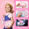 image:imageBentgo  BLUEY 3Piece Kids Lunch Set LeakProof Bento Box  Insulated Lunch Bag 15 fl oz Water Bottle PFAS amp BPAFree Ages 3 Hearts amp CraftsHearts  Crafts