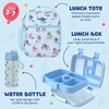 image:imageBentgo  BLUEY 3Piece Kids Lunch Set LeakProof Bento Box  Insulated Lunch Bag 15 fl oz Water Bottle PFAS amp BPAFree Ages 3 Hearts amp CraftsPlay Day