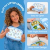 image:imageBentgo  BLUEY Kids LeakProof 5Compartment BentoStyle Kids Lunch Box  Ideal Portion Sizes for Ages 37 Durable DropProof Dishwasher Safe PFAS amp BPAFree Materials Hearts amp CraftsBluey  Bingo Play Day