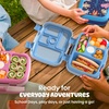 image:imageBentgo  BLUEY Kids LeakProof 5Compartment BentoStyle Kids Lunch Box  Ideal Portion Sizes for Ages 37 Durable DropProof Dishwasher Safe PFAS amp BPAFree Materials Hearts amp CraftsHearts  Crafts