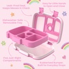 image:imageBentgo  BLUEY Kids LeakProof 5Compartment BentoStyle Kids Lunch Box  Ideal Portion Sizes for Ages 37 Durable DropProof Dishwasher Safe PFAS amp BPAFree Materials Hearts amp CraftsHearts  Crafts